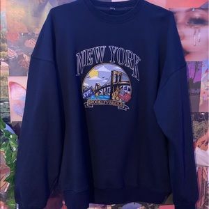 New York Brooklyn Bridge sweatshirt